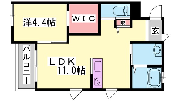 加古川駅 徒歩14分 2階の物件間取画像